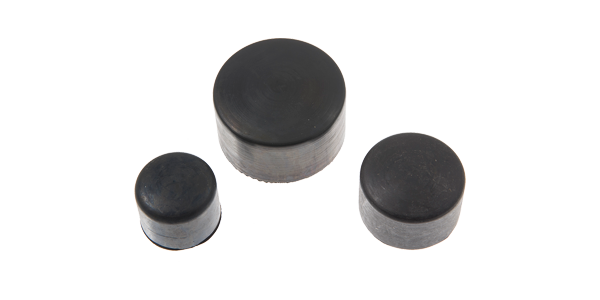   TESTE DI RICAMBIO IN GOMMA  Ø mm: 35 - 45 - 60 